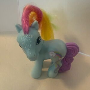 Vintage Gen 3 My Little Pony "Rainbow Dash" McDonald's Toy, Core 7 Pony, 2008